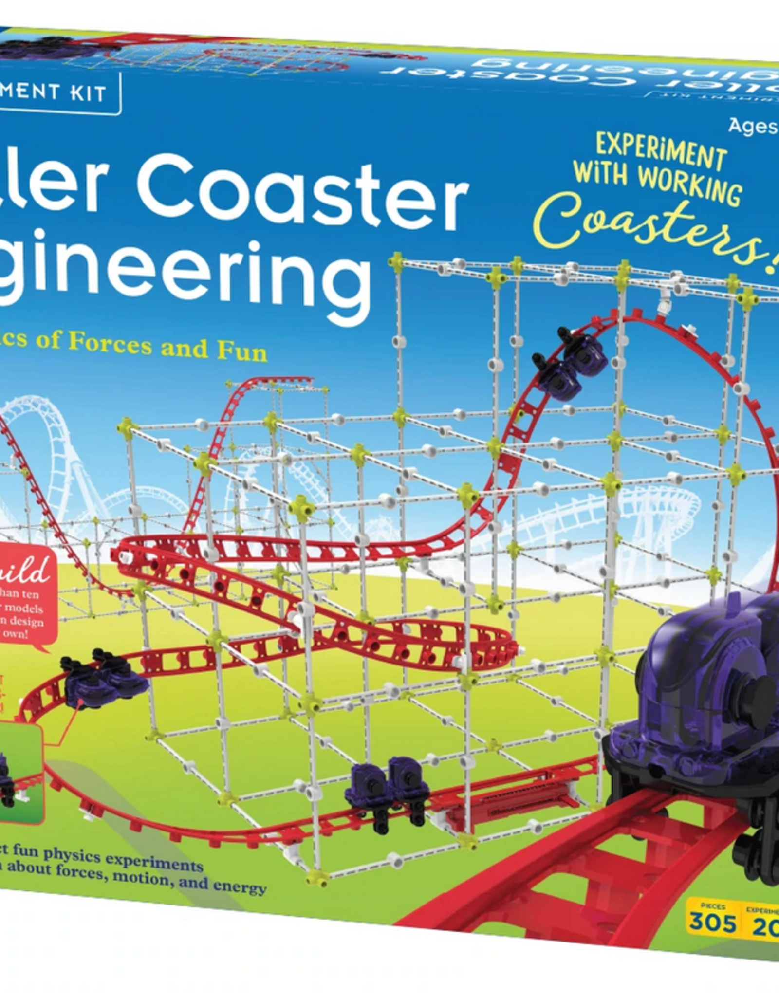 Thames & Kosmos Roller Coaster Engineering