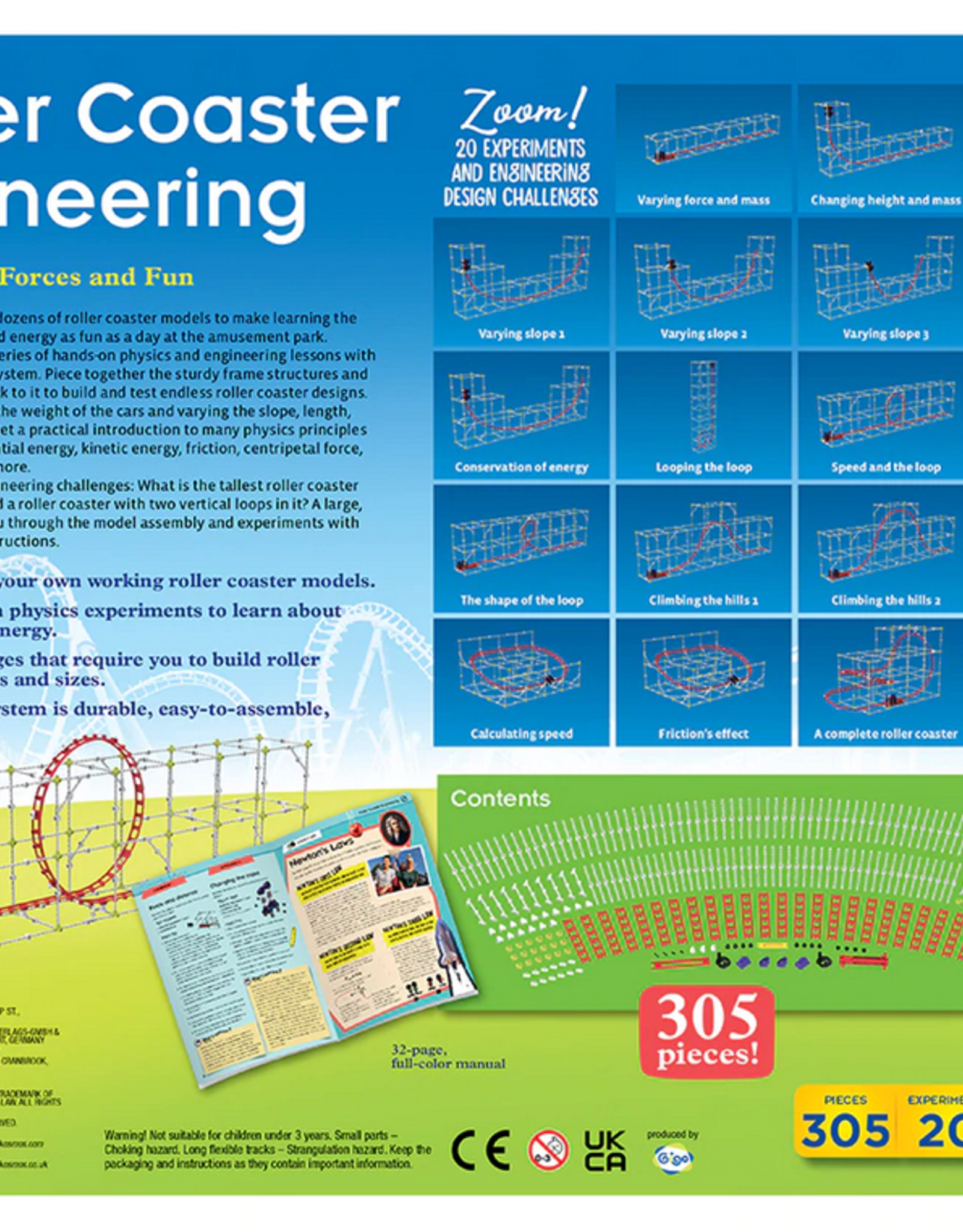Thames & Kosmos Roller Coaster Engineering