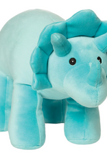 The Manhattan Toy Company Velveteen Dino: Spike Triceratops 19"