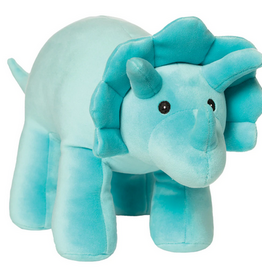 The Manhattan Toy Company Velveteen Dino: Spike Triceratops 19"