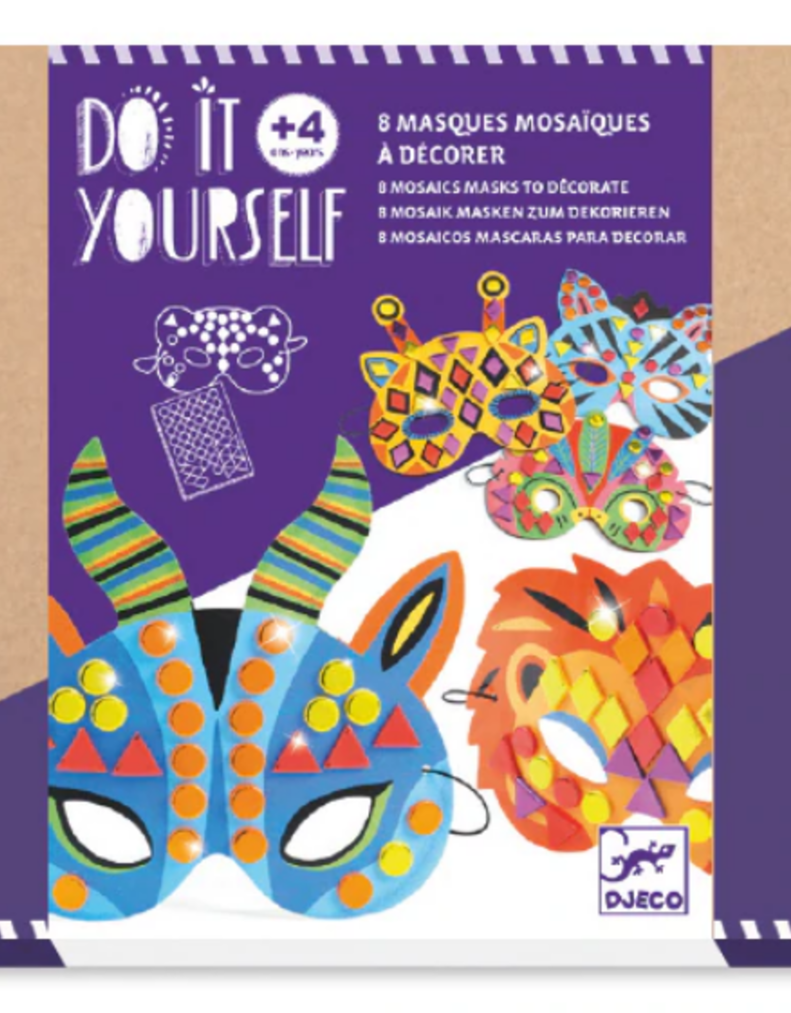 Djeco DIY Jungle Animal Masks