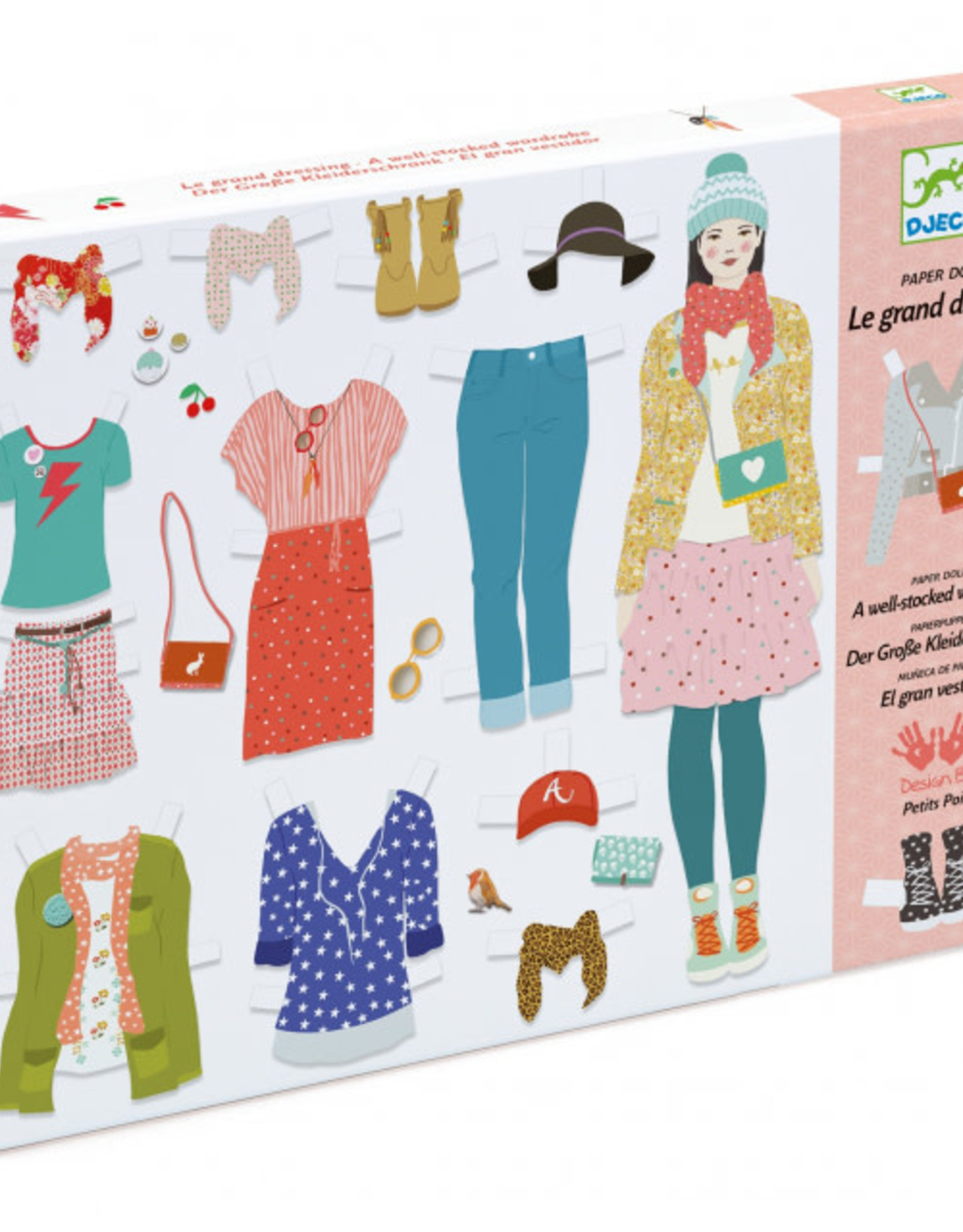 Djeco Paper Fashion: LG  Dressing Room