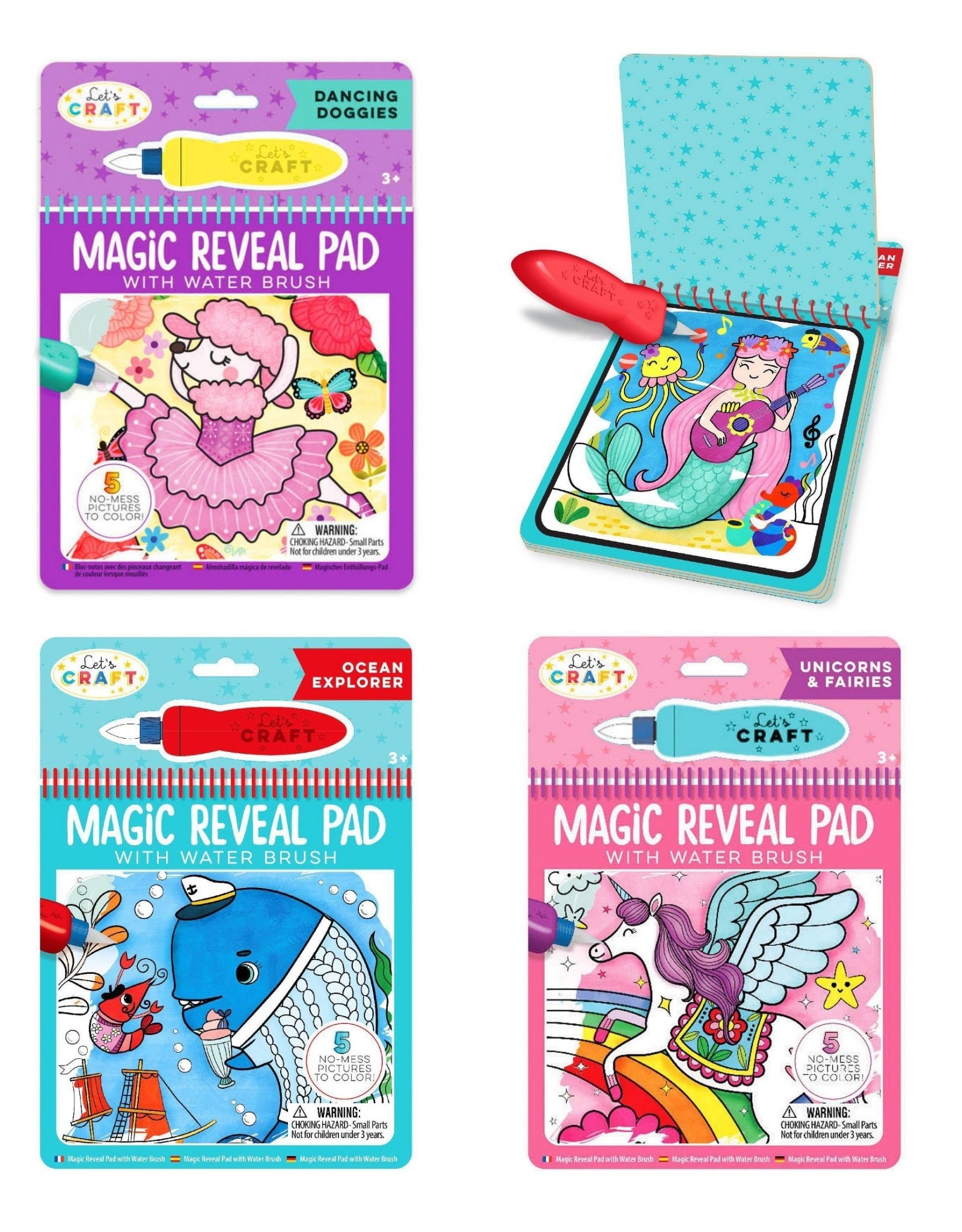 Magic Reveal Pad: Fantasy Assorted - Tildie's Toy Box