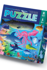 Crocodile Creek 60pc Foil Puzzle: Shimmering Shark