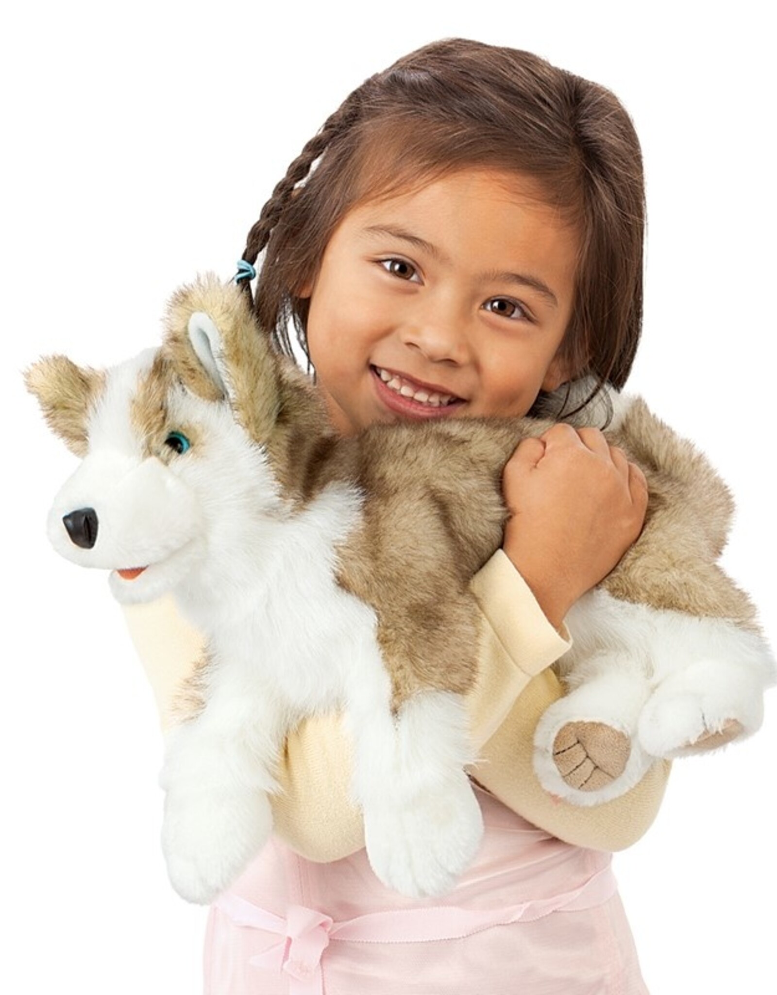 Folkmanis Puppet: Wolf Pup