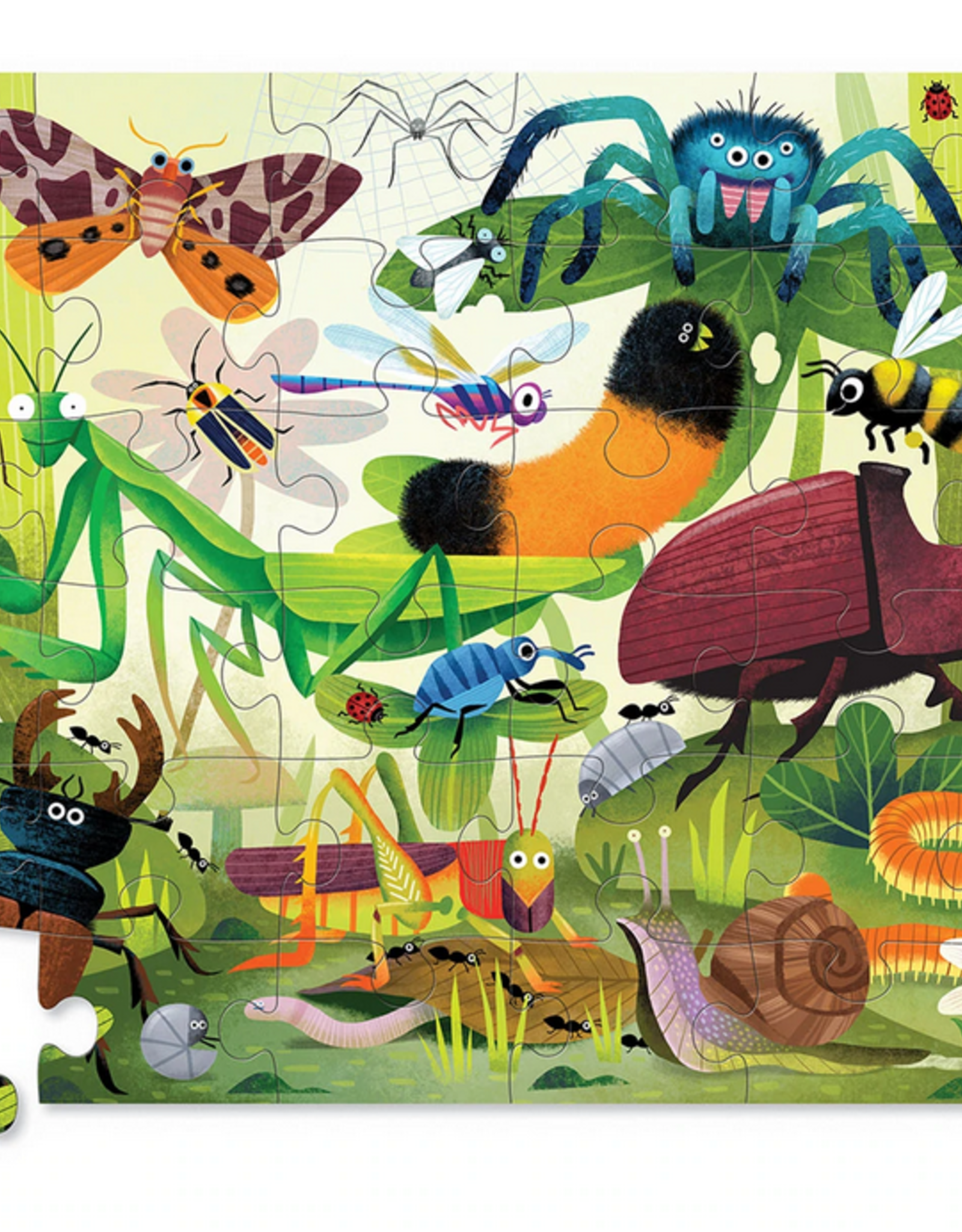 Crocodile Creek 36pc Puzzle: Backyard Bugs
