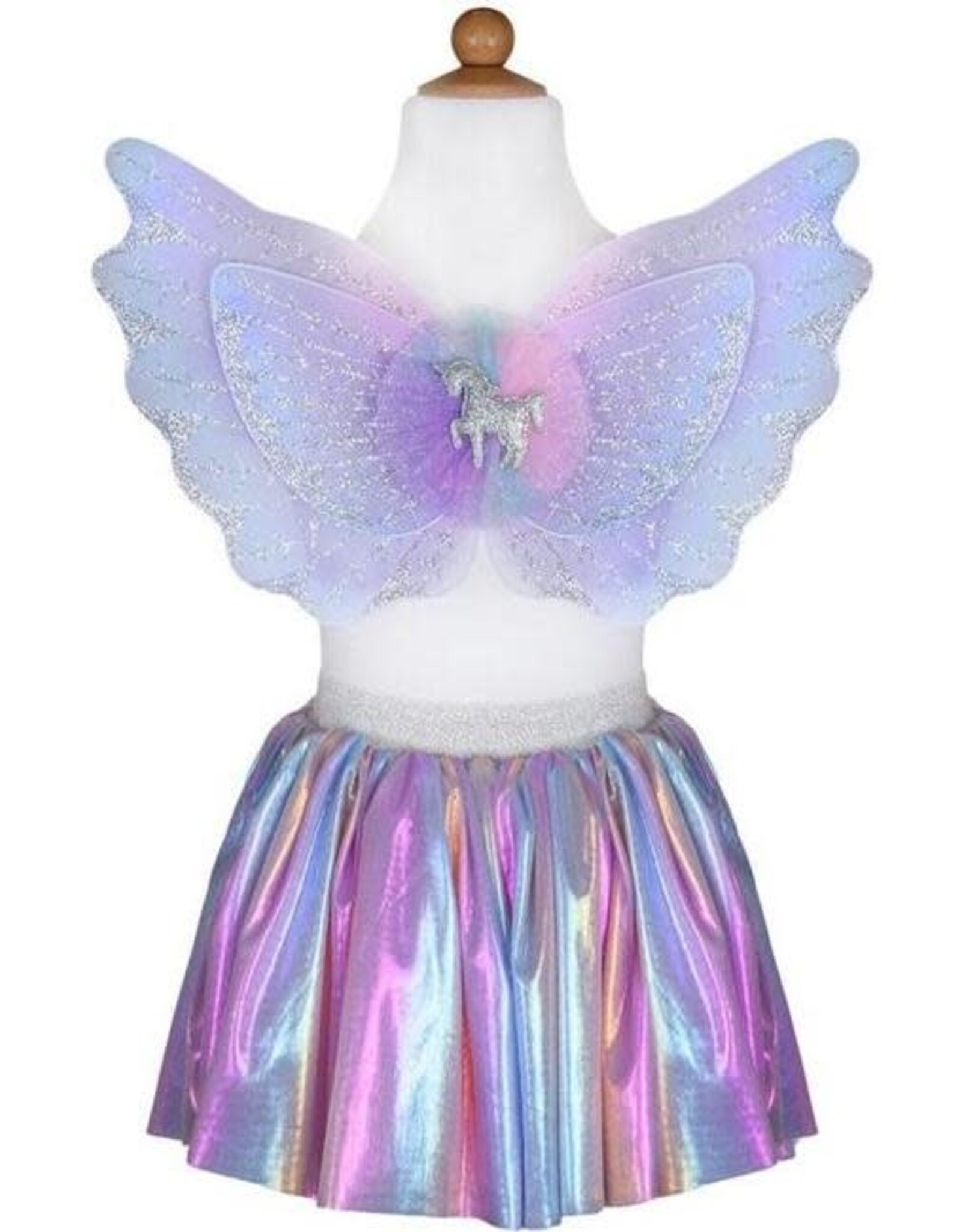 Creative Education Magical Unicorn Skirt & Wings, Pastel, Size 4-6