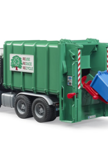 Bruder MAN TGS Rear Loading Garbage Truck Green