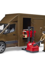 Bruder MB Sprinter UPS w/ Driver and Accessories