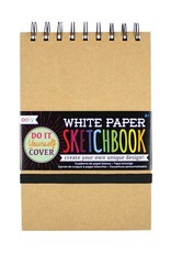 Ooly D.I.Y. Sketchbook - Small White Paper (5" x 7.5")