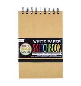 Ooly D.I.Y. Sketchbook - Small White Paper (5" x 7.5")