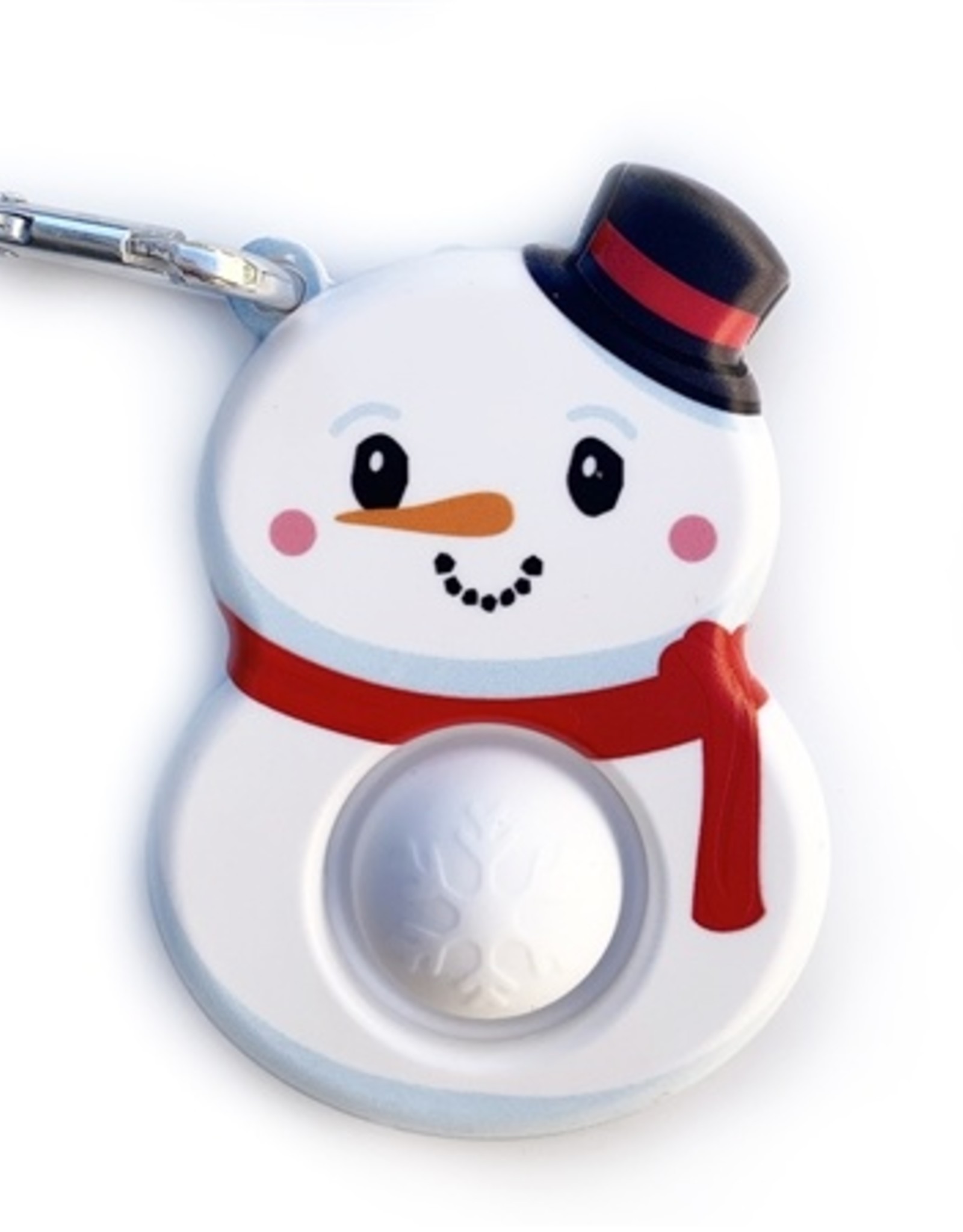 Top Trenz OMG Mega Pop: Snowman Keychain