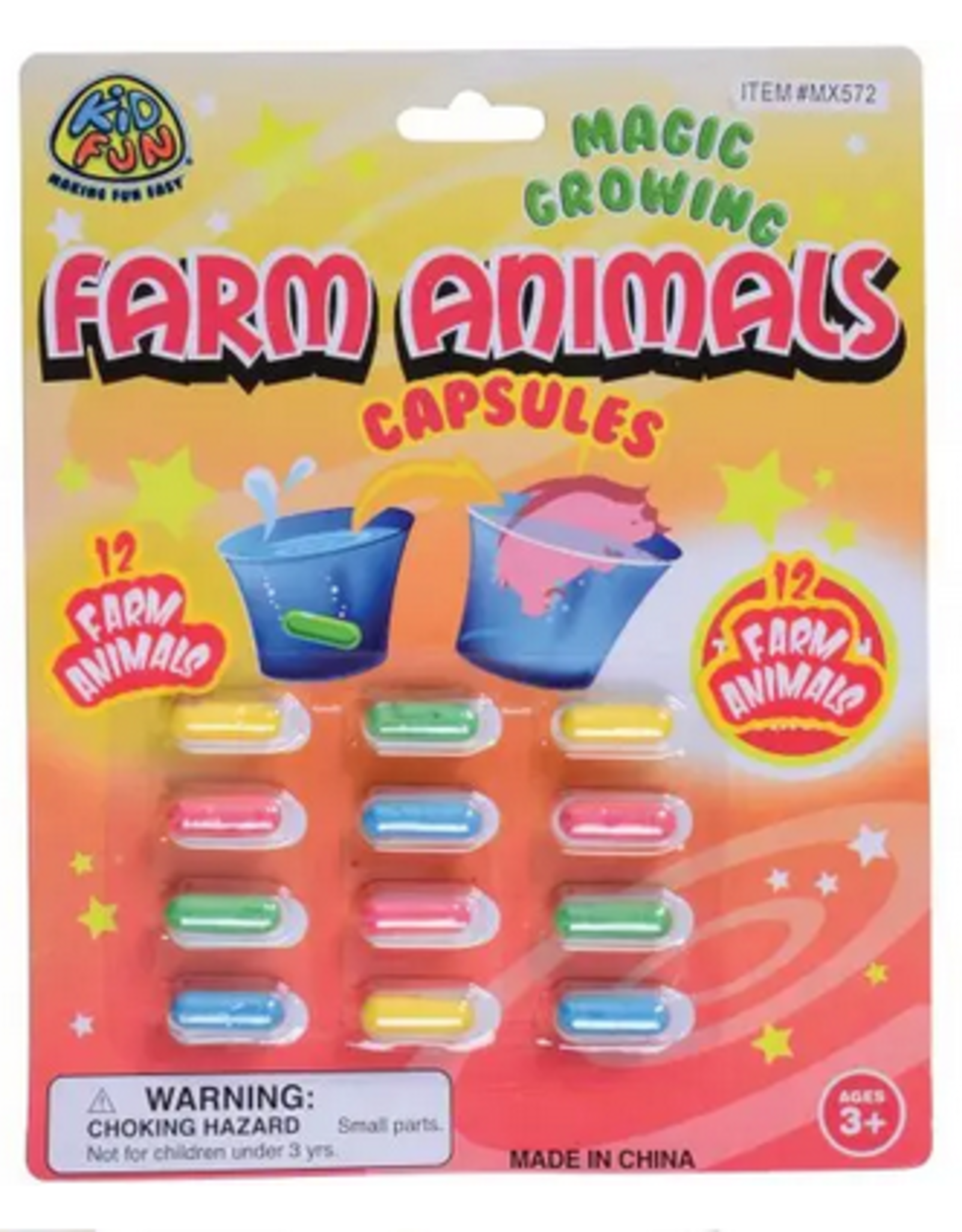 US Toy Magic Grow Farm Animal Capsules