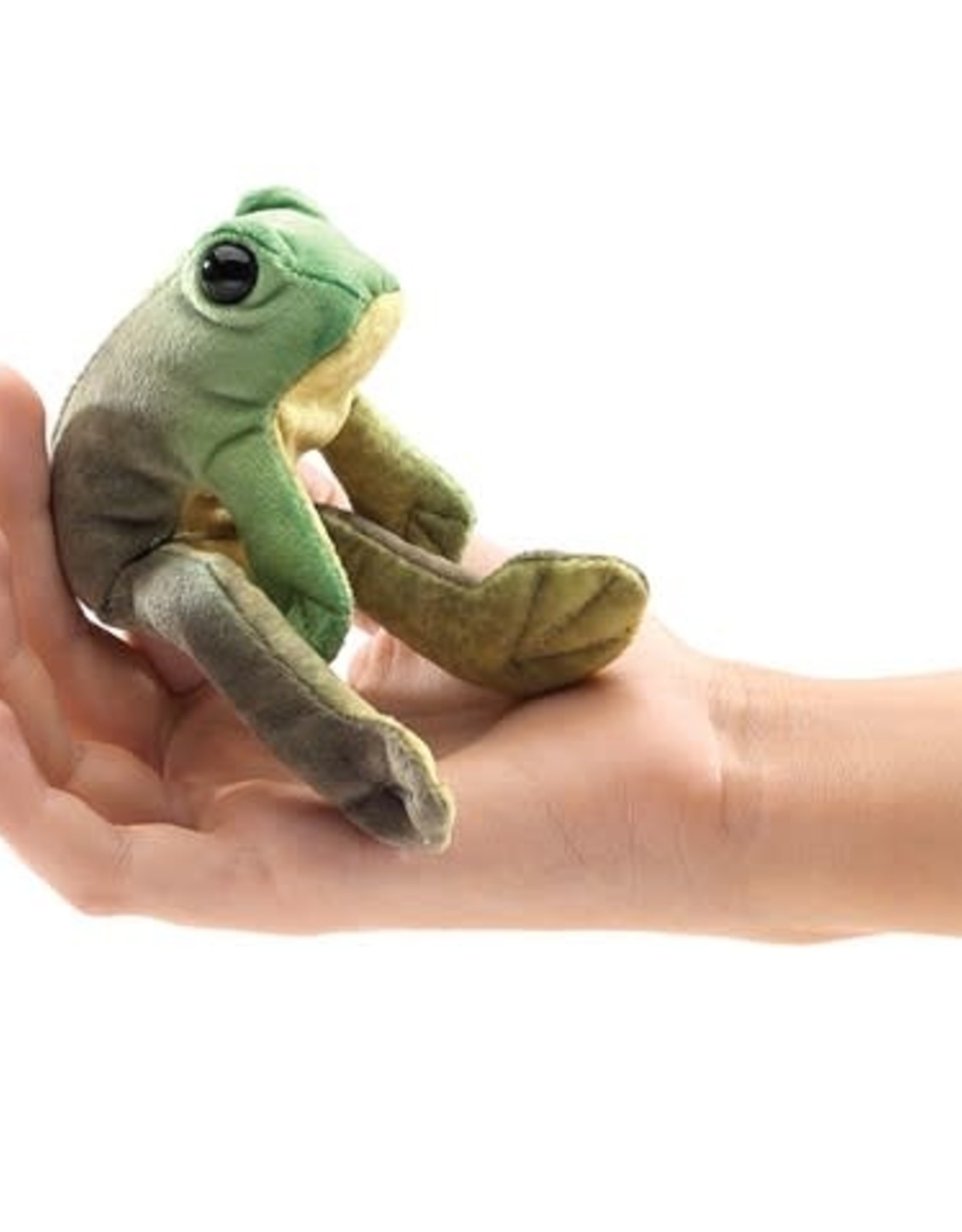 Folkmanis Finger Puppet: Sitting Frog