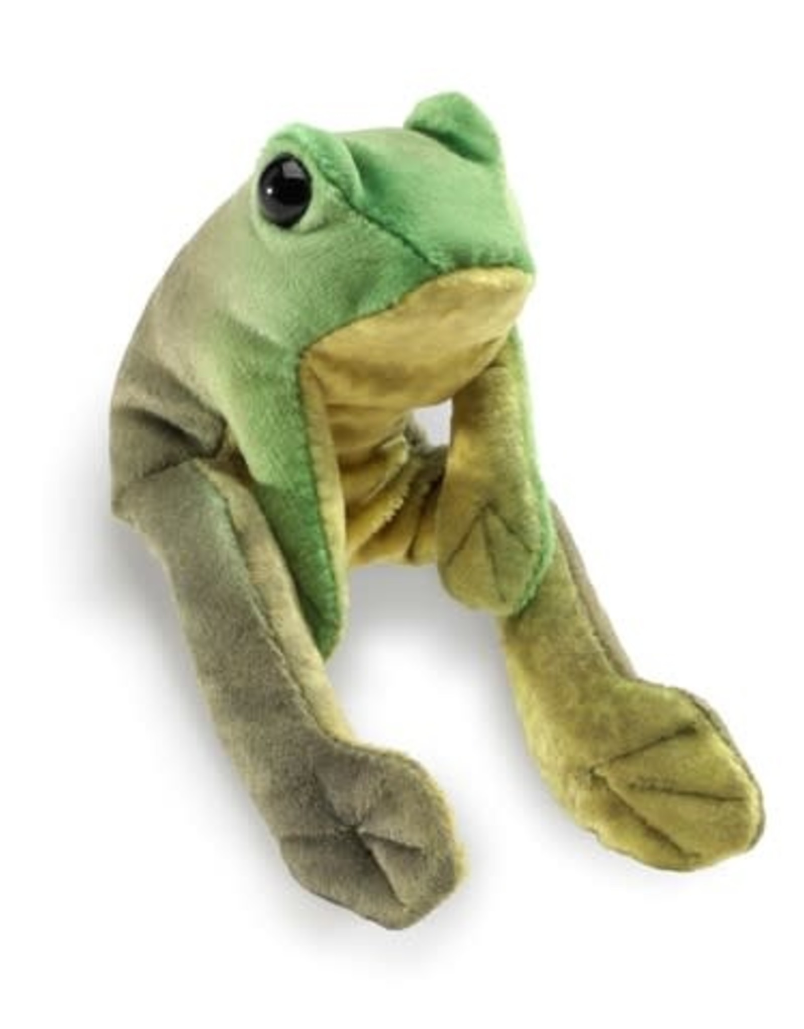 Folkmanis Finger Puppet: Sitting Frog