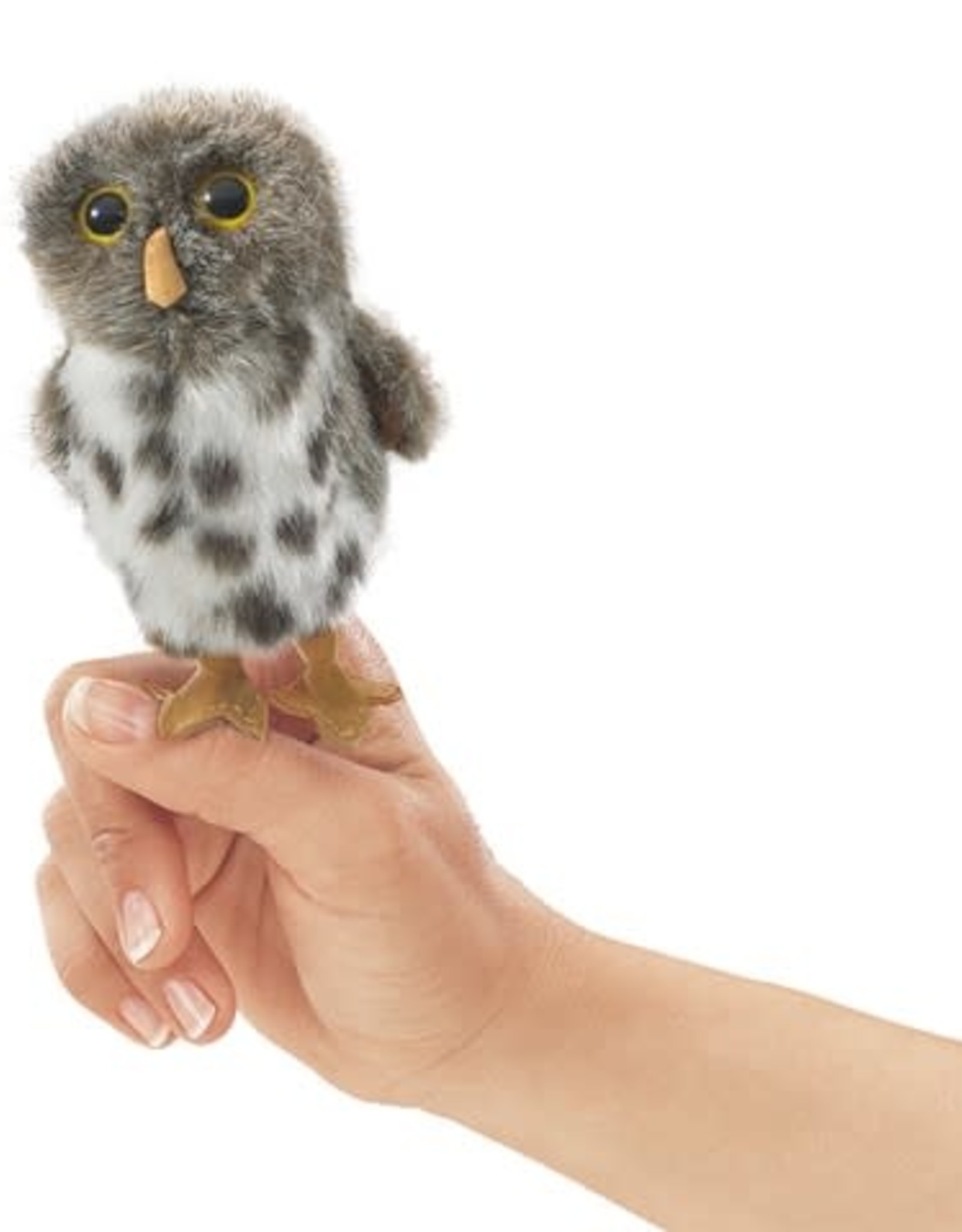 Folkmanis Finger Puppet: Spotted Owl