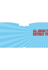 Paper House Birthday Express Train Foil Card