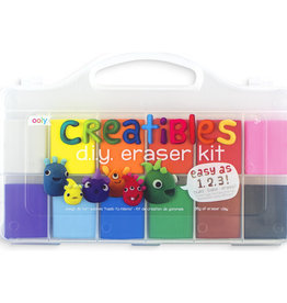 Ooly Creatibles D.I.Y. Erasers Kit - Set of 12 Colors