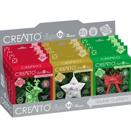 Thames & Kosmos Creatto Holiday Classics - Dashing Reindeer, Shining Star, and Festive Bow