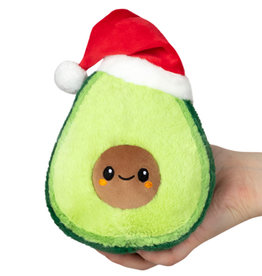 Squishable Snugglemi Snackers Santa  Avocado 5"