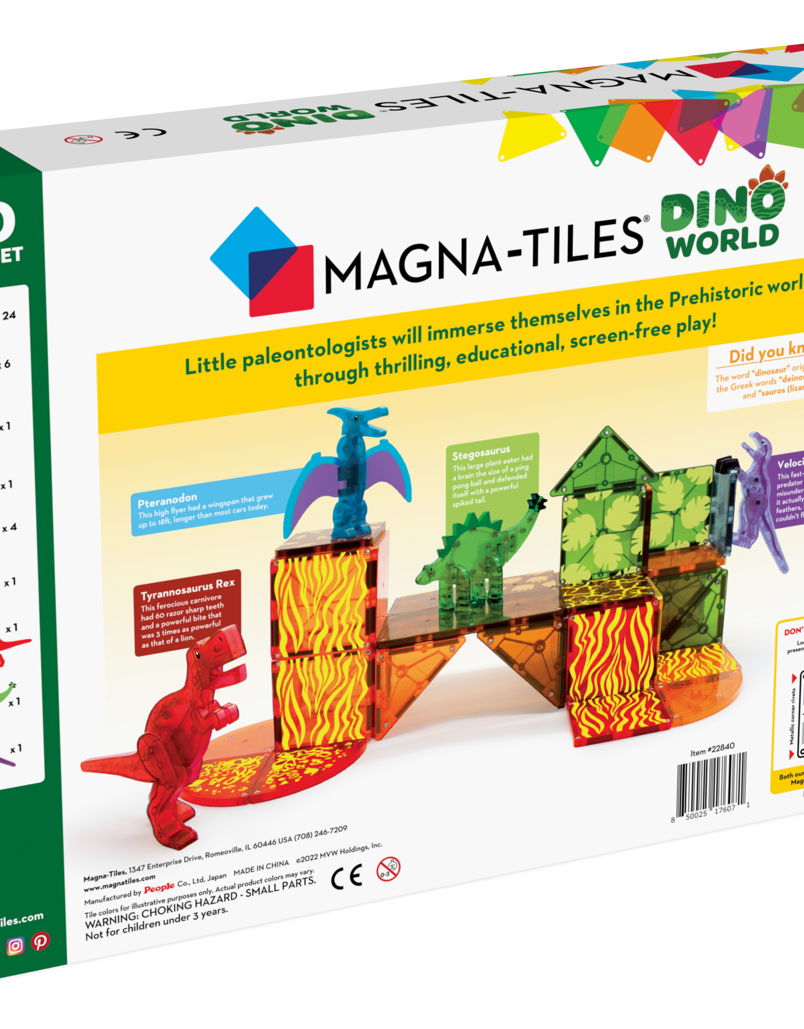 Magna-Tiles Magna-Tiles: Dino World 40pc