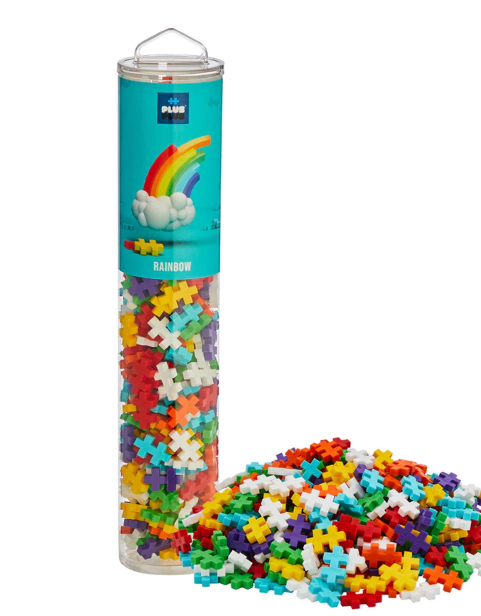 Plus Plus Plus Plus Tube: 240pc Rainbow Mix