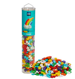 Plus Plus Plus Plus Tube: 240pc Rainbow Mix