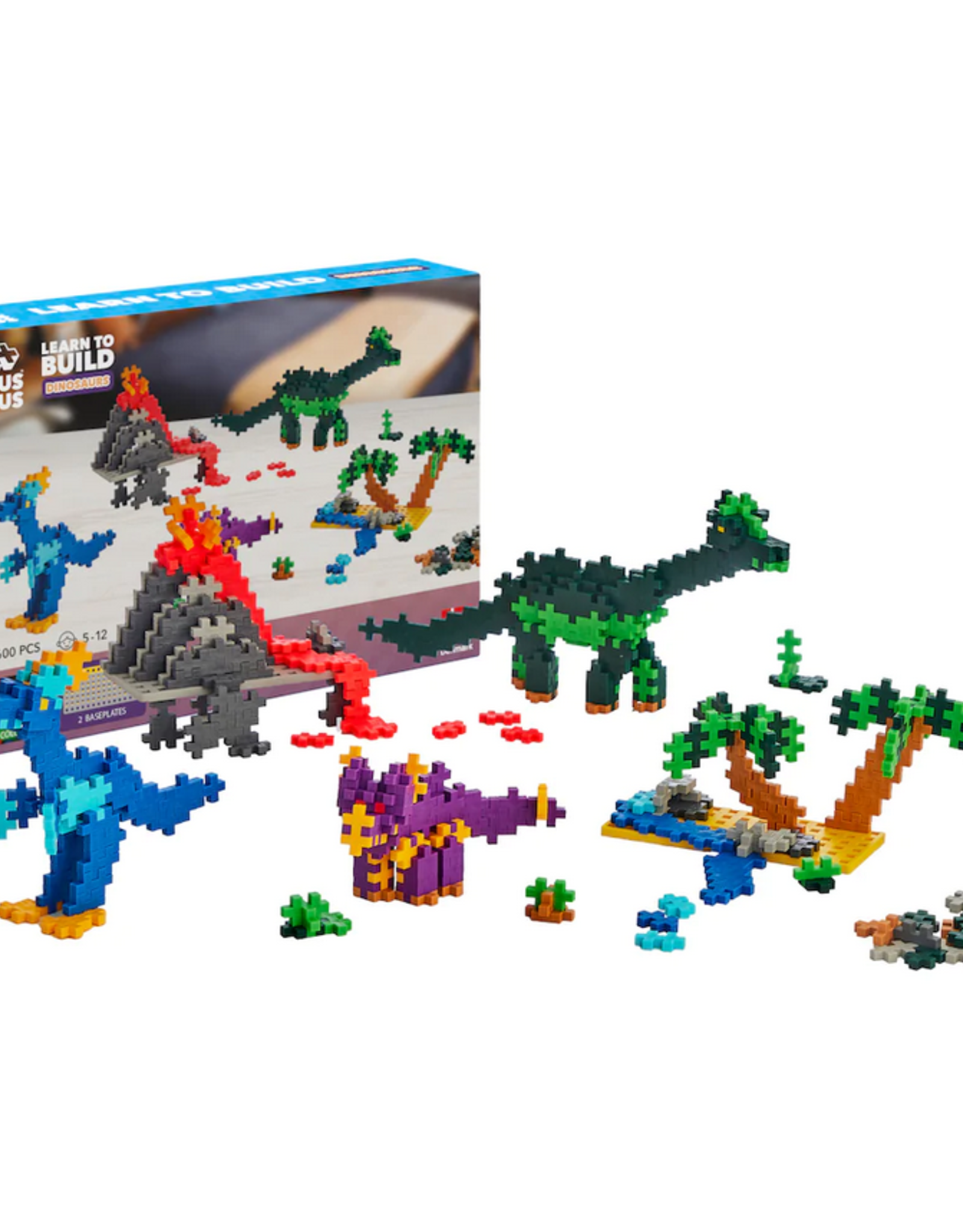 Plus Plus Learn to Build: Dinosaurs