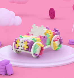 Plus Plus Tube: 200pc Color Cars - Candy