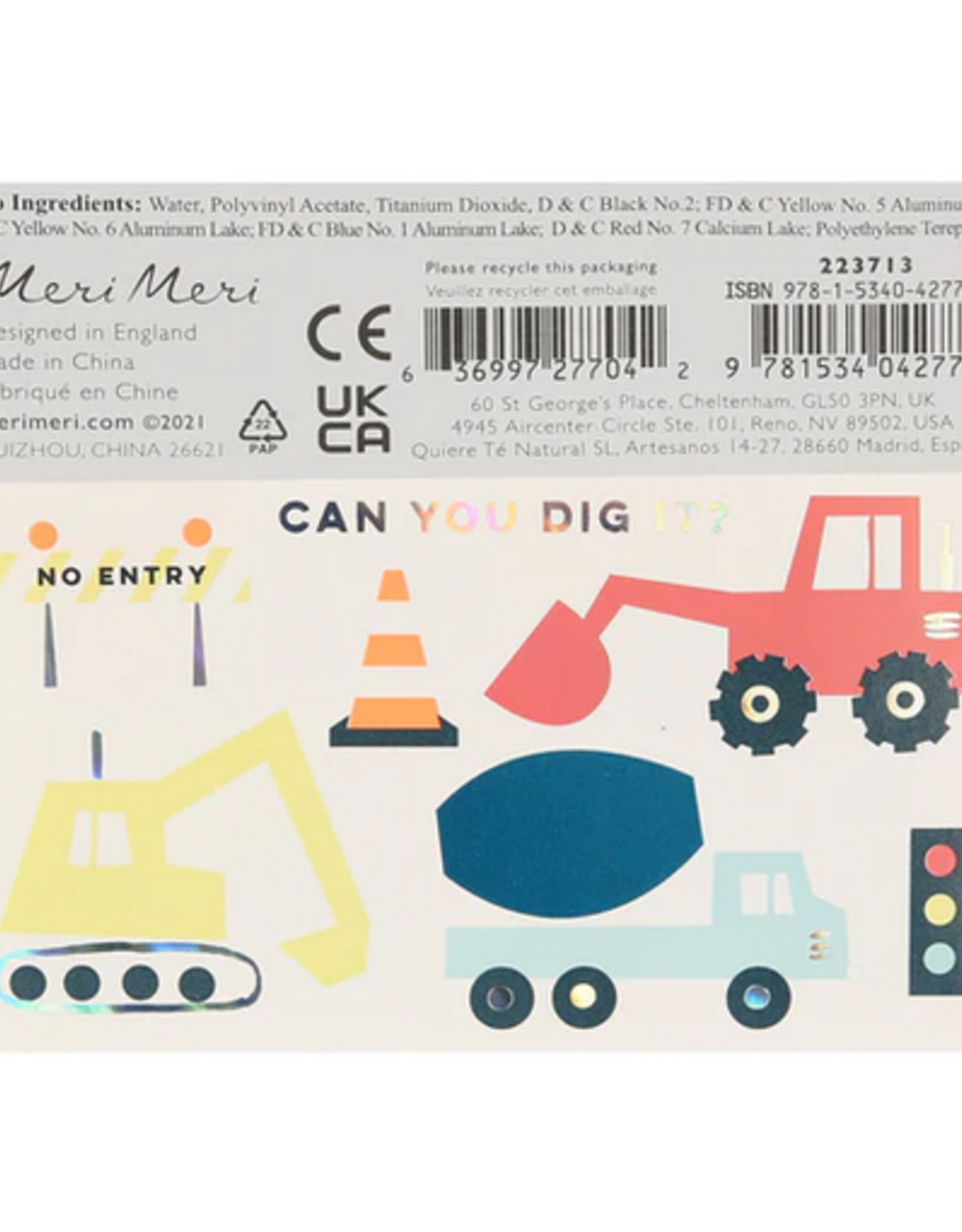 Meri Meri Tattoo: Construction LG