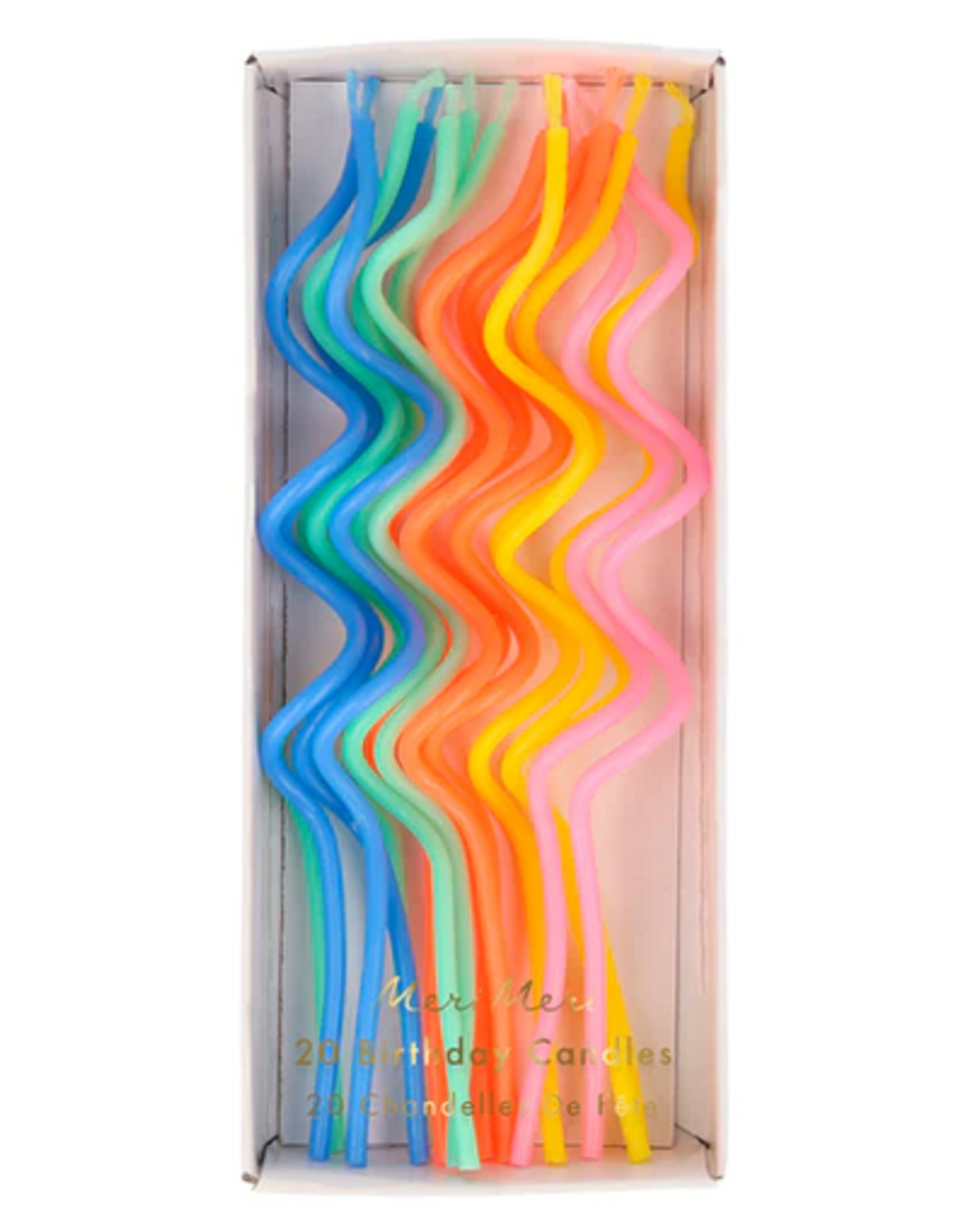 Meri Meri Candle: Mixed Swirly