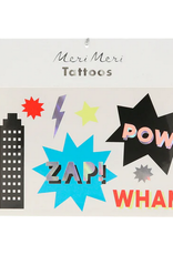 Meri Meri Tattoo: Superhero LG