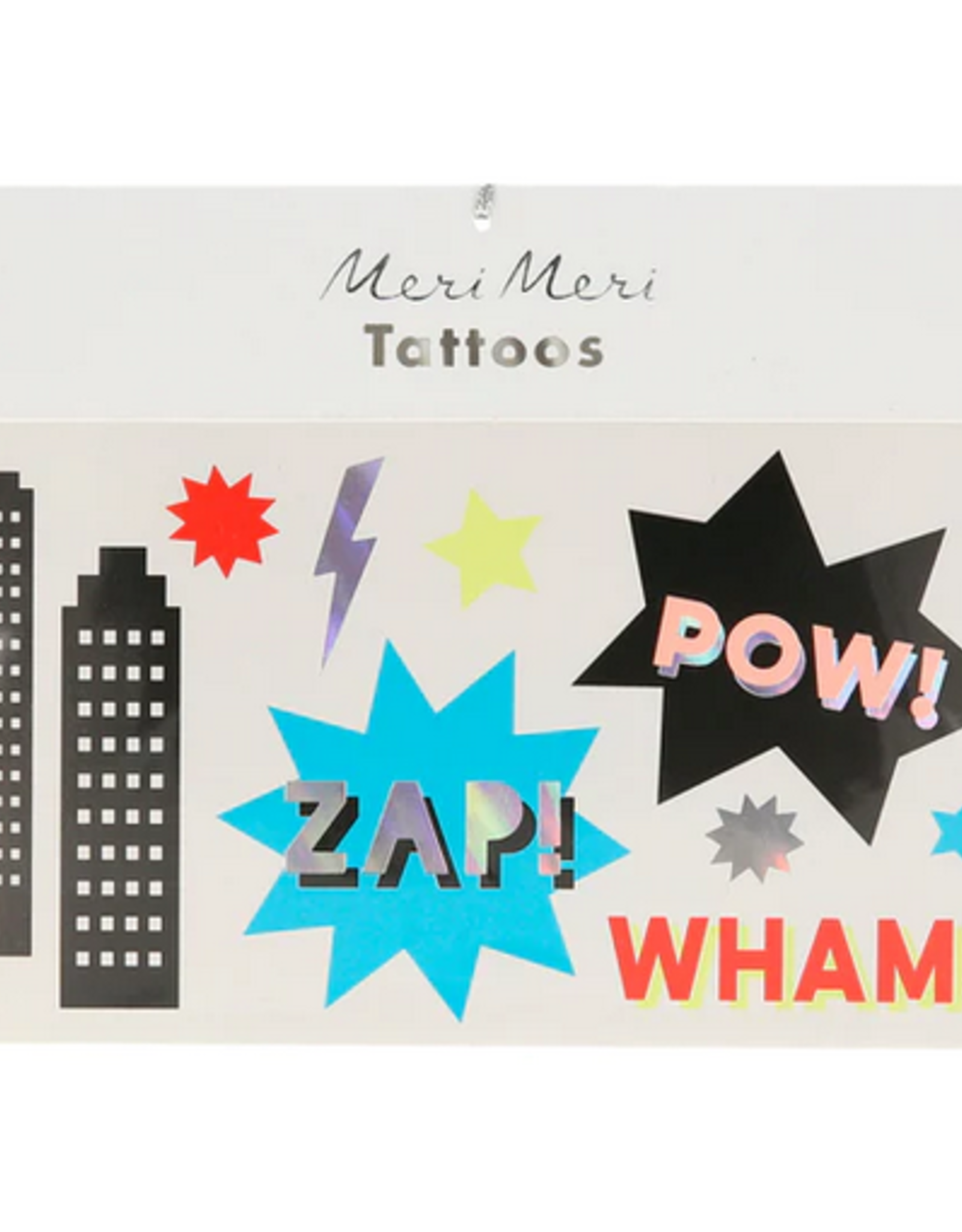 Meri Meri Tattoo: Superhero LG