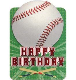 Paper House Foil Card: Baseball