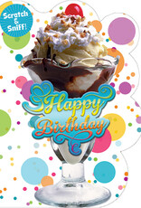 Paper House Ice Cream Sundae Scratch & Sniff Card