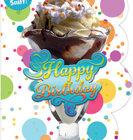 Paper House Ice Cream Sundae Scratch & Sniff Card