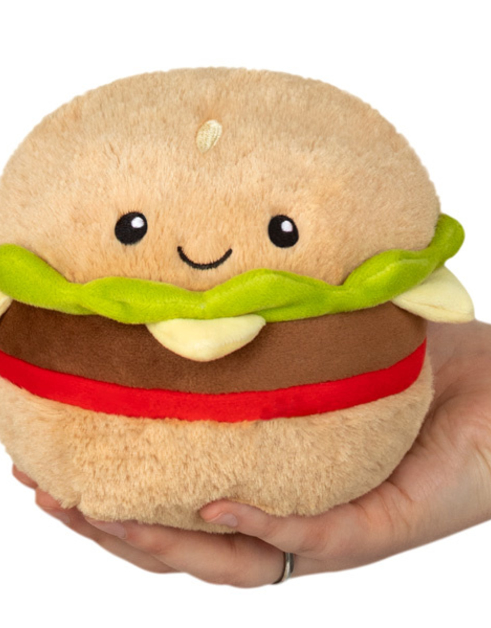 Squishable Snugglemi Snackers Hamburger 5"