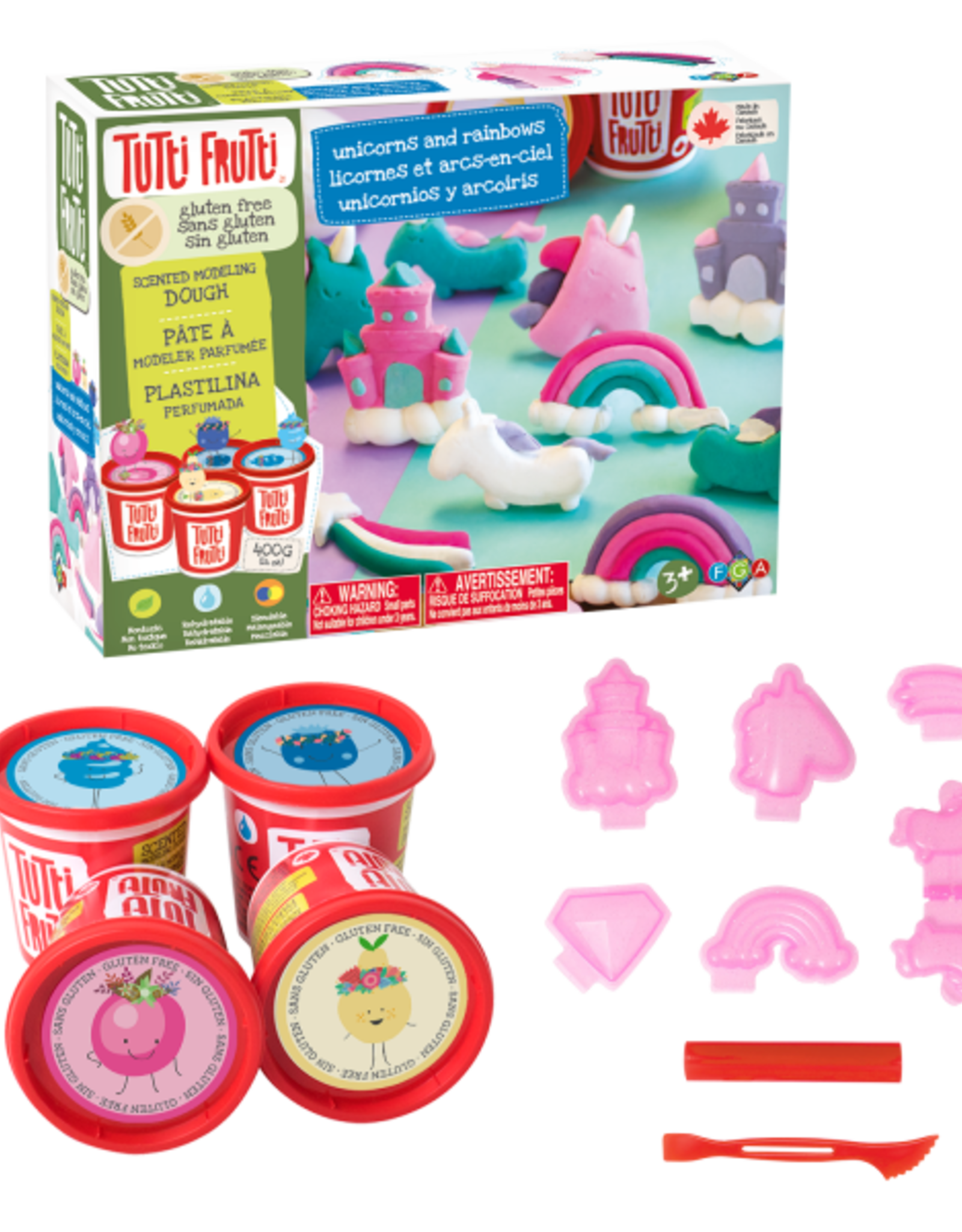 Family Games Tutti Frutti Unicorns & Rainbows Kit