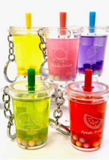 bcmini Key Charm: Icy Fruit Boba Tea