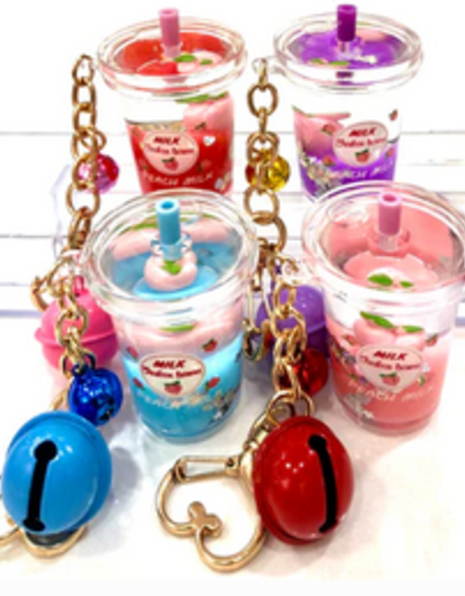 bcmini Key Charm: Peach Milk Bell