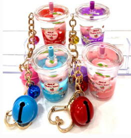 bcmini Key Charm: Peach Milk Bell