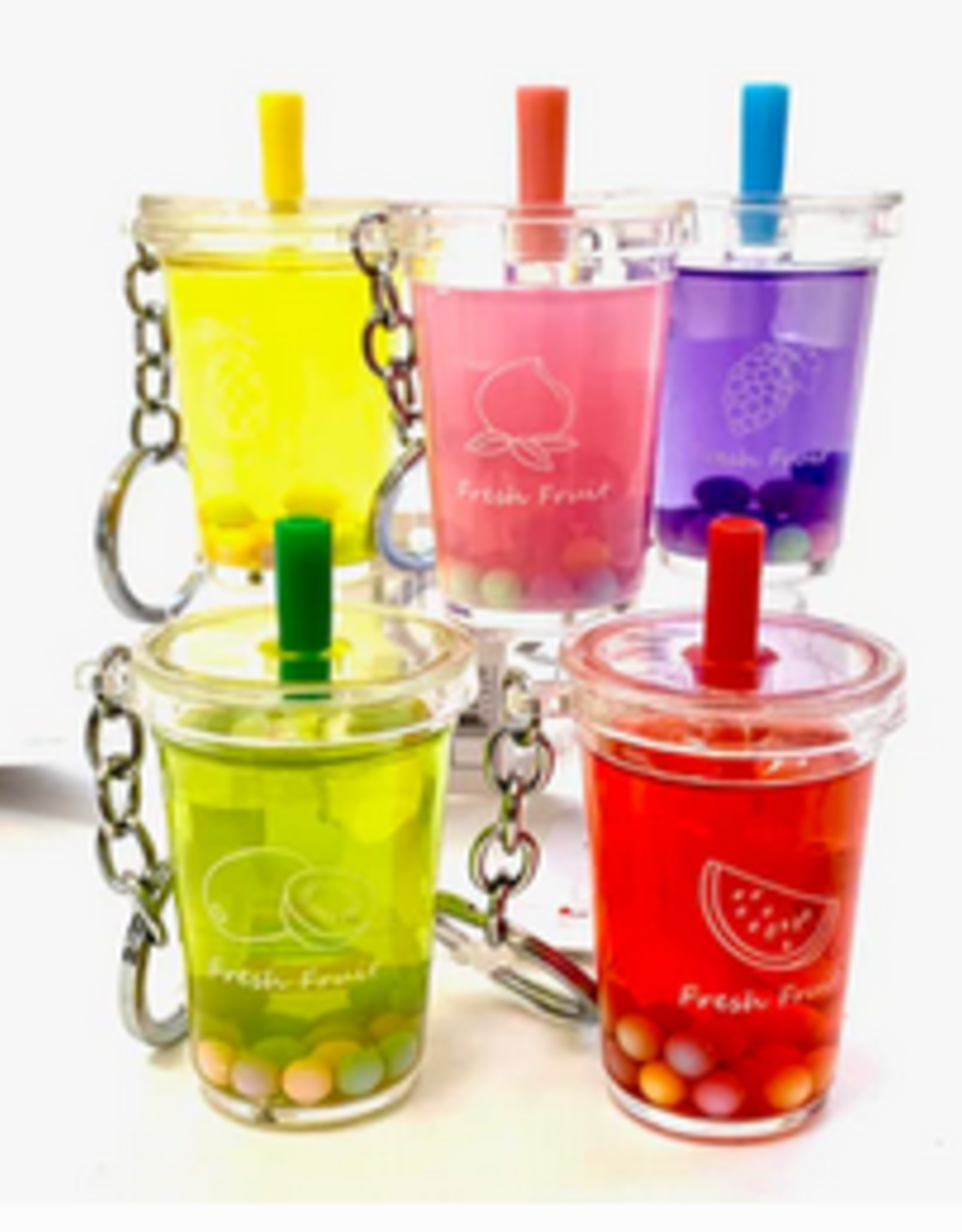 bcmini Key Charm: Fruit Boba Drink