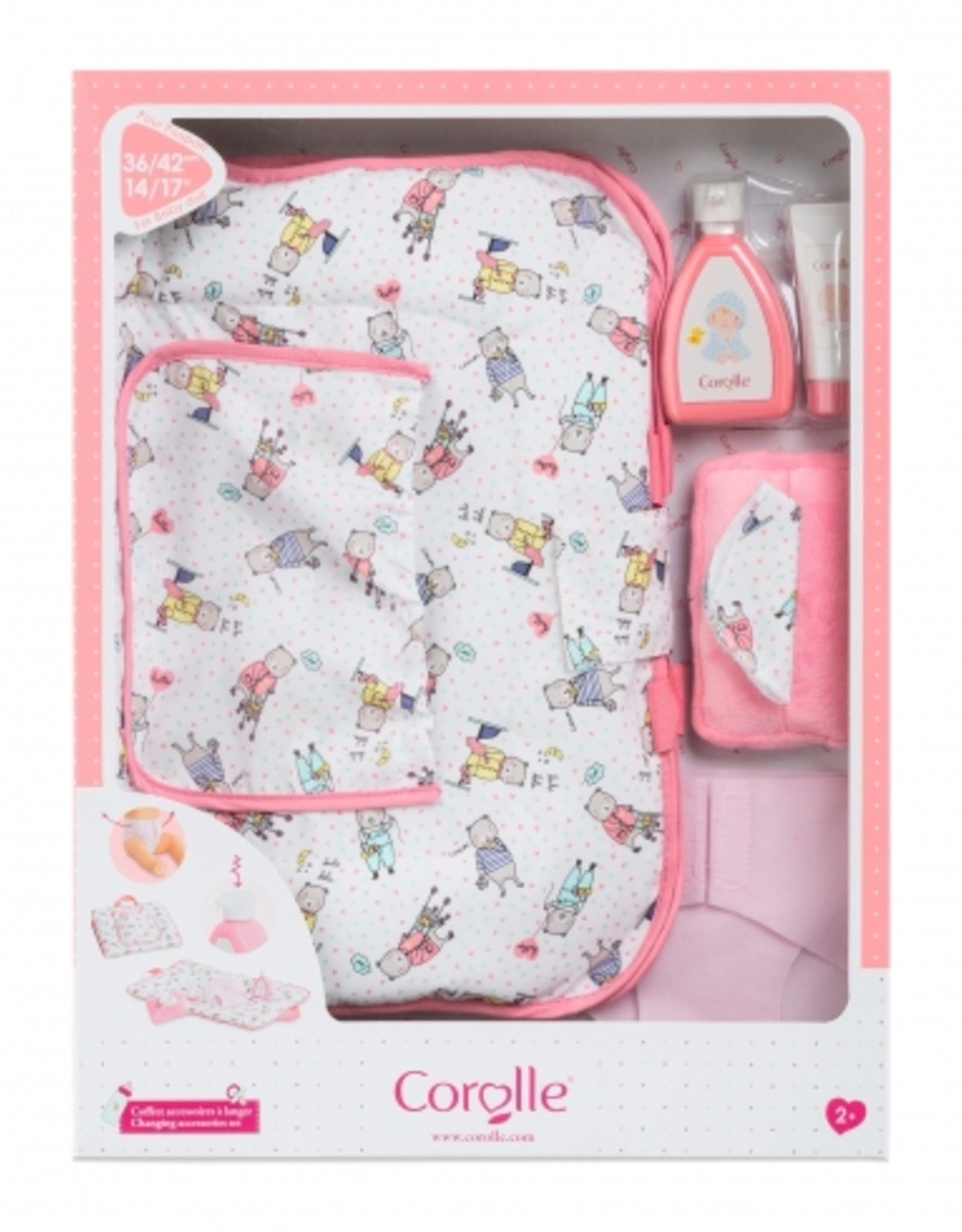 Corolle BB12" & 14'' & 17'' Changing Bag &  Accessories