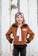 Creative Education Amelia The Pioneer Pilot Jacket, Hat, Goggles, Scarf, size 5-6