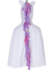 Creative Education Unicorn Toddler Cape, White, size 2-3