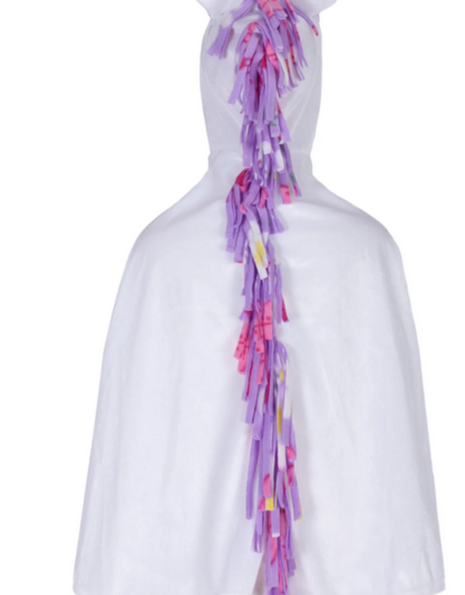 Creative Education Unicorn Toddler Cape, White, size 2-3