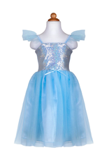 Creative Education Sequins Princess Dress, Blue, size 5-6