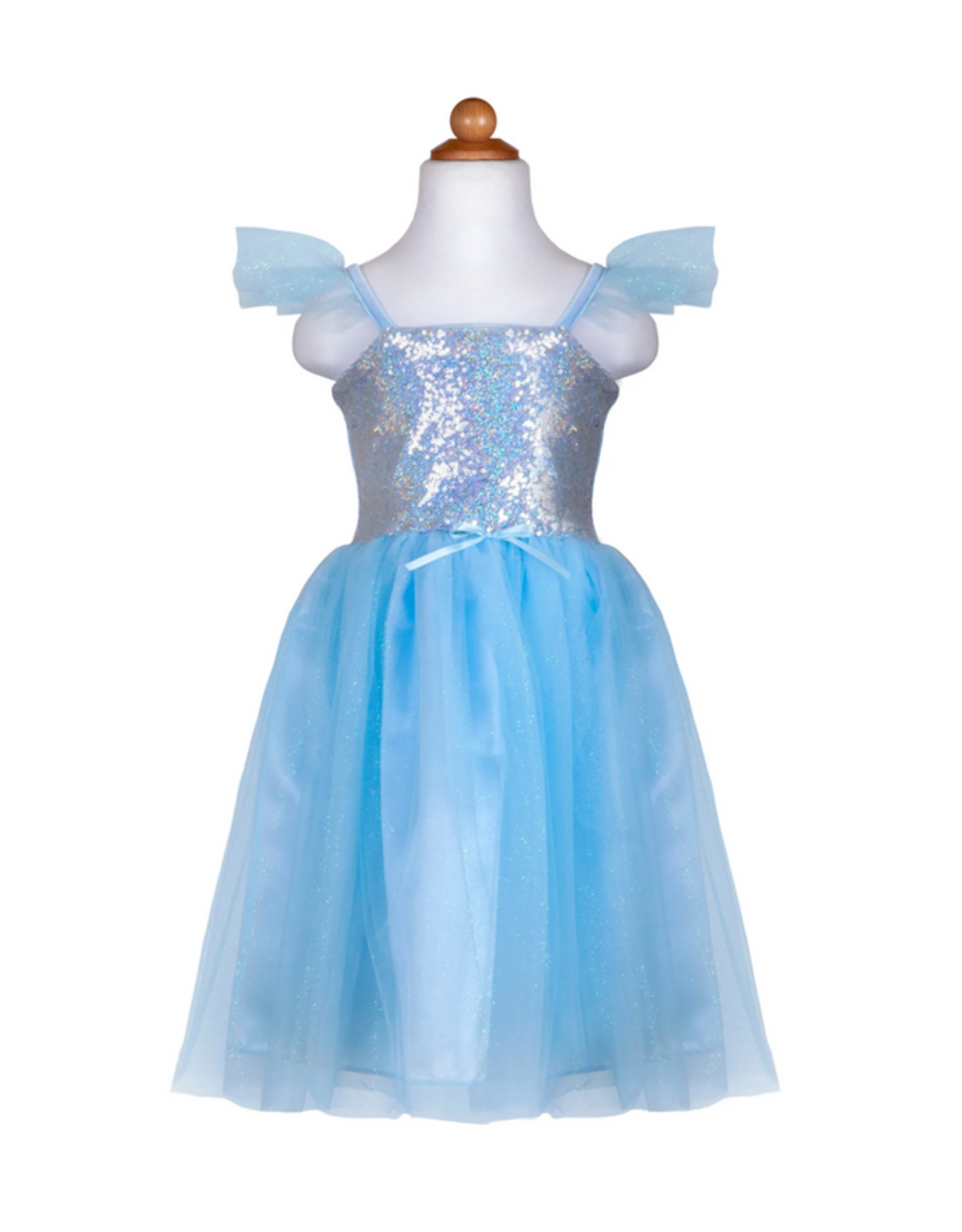 Creative Education Sequins Princess Dress, Blue, size 5-6
