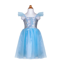 Creative Education Sequins Princess Dress, Blue, size 5-6