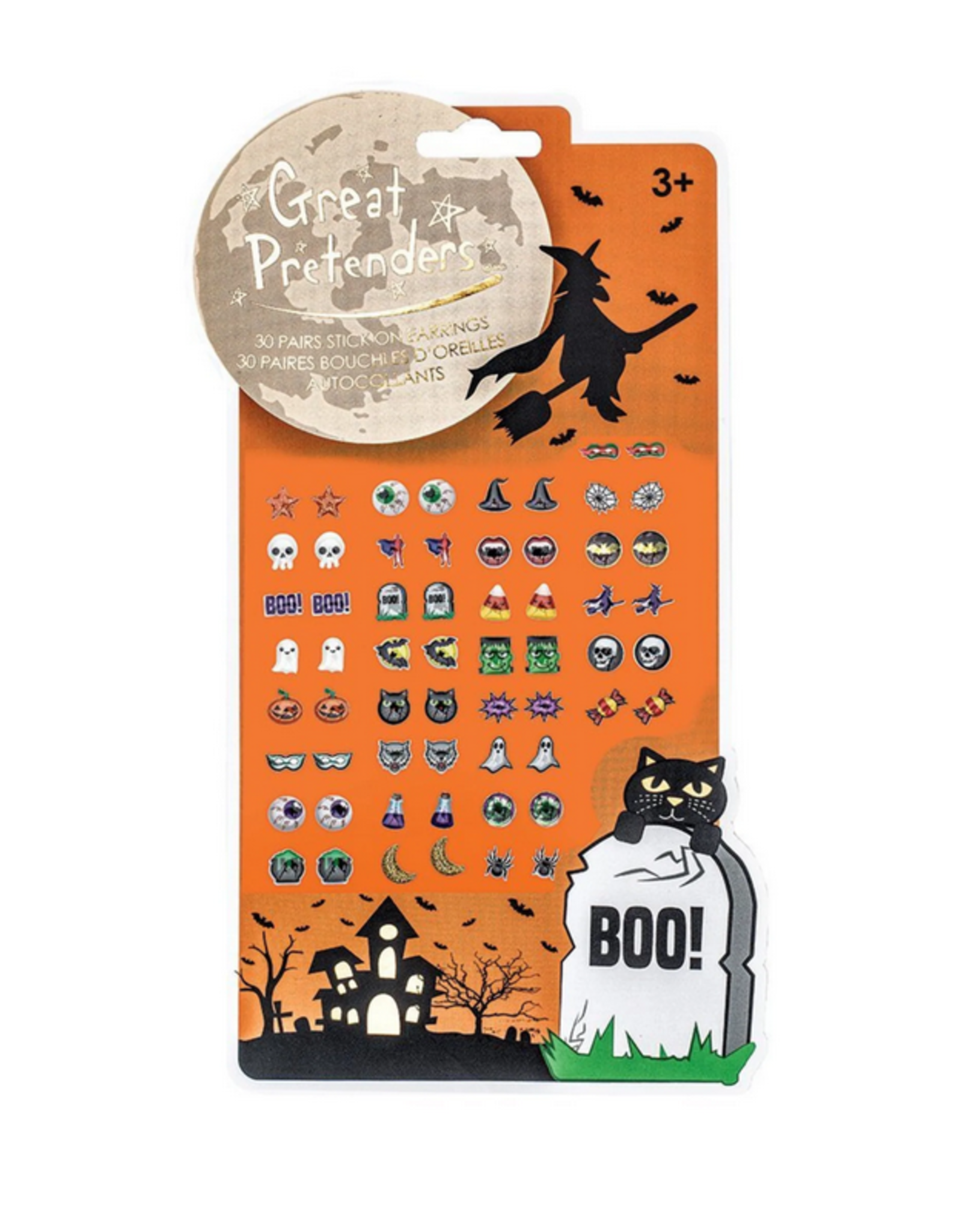 Creative Education Halloween Sticker Earrings